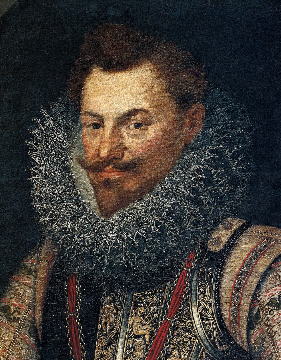 Portrait of Albert VII by French School: Fine art print