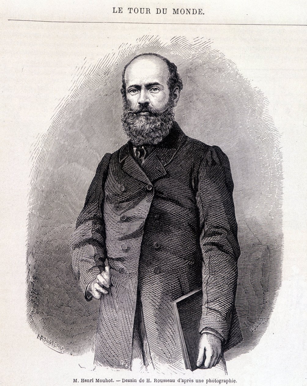 Portrait of Henri Mouhot - in 