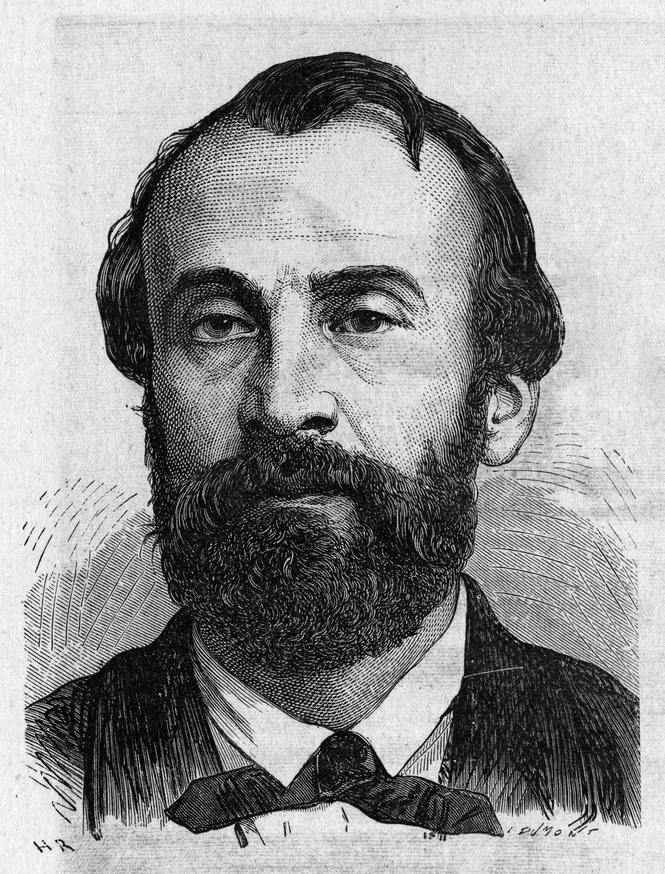 Portrait of Henry Giffard (1825 - 1882), French Engineer - in 