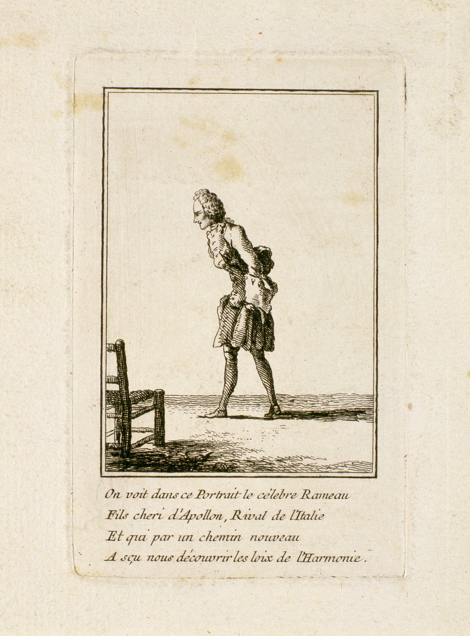 Portrait of Jean Philippe Rameau (1683-1764)