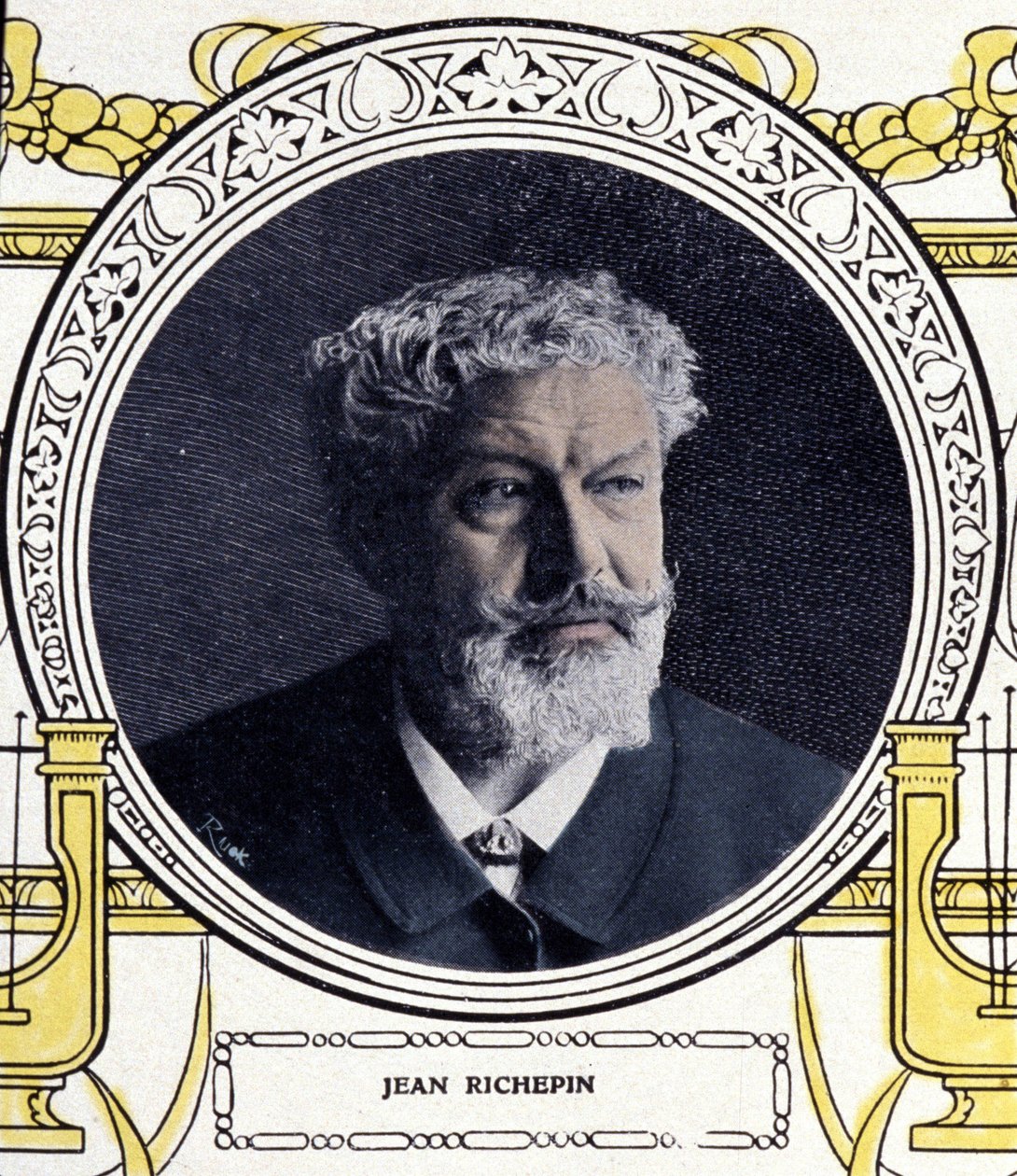 Portrait of Jean Richepin, French writer by French School