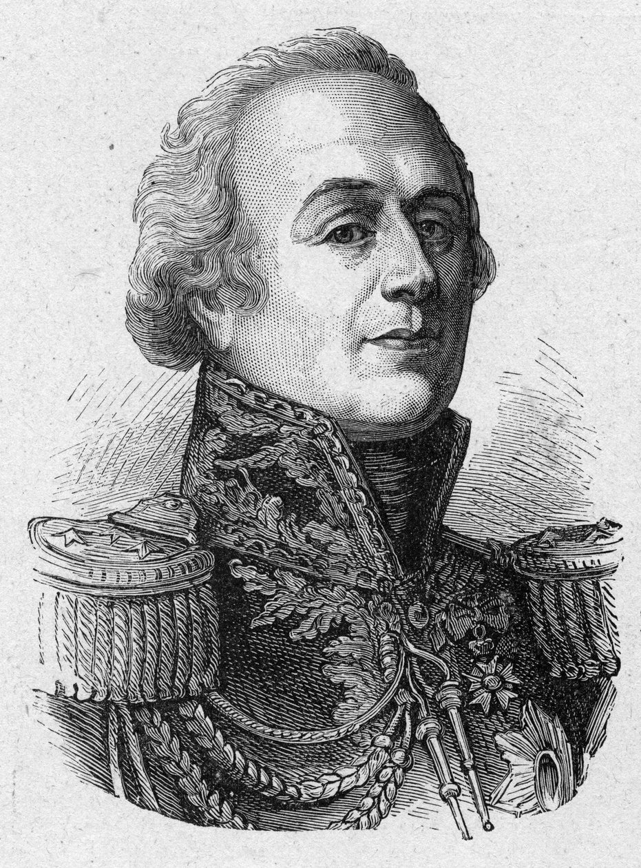 Portrait of Louis-Marie by Narbonne Lara, French Count and General (1755-1813) by French School