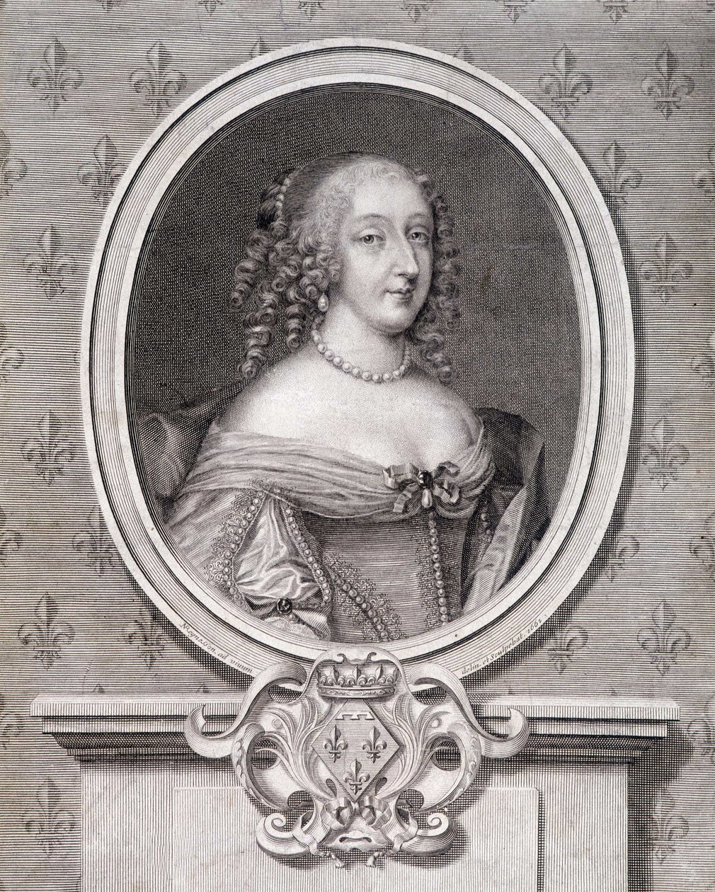 Portrait of Mademoiselle de Montpensier called 