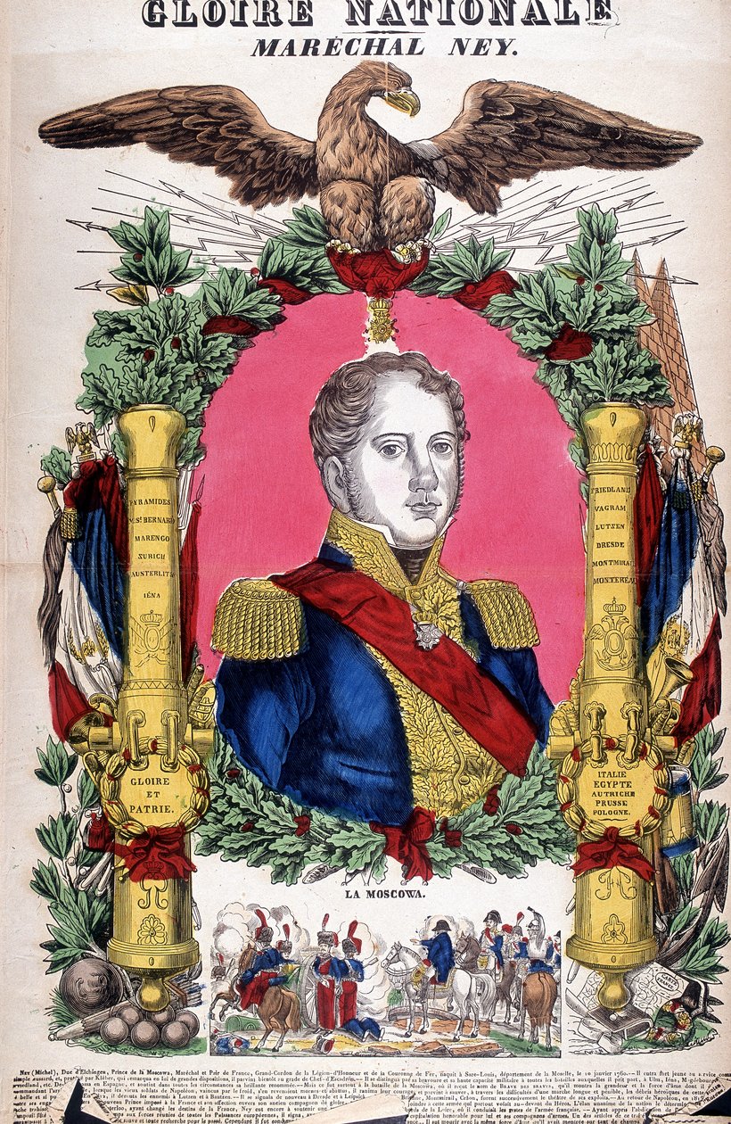 Portrait of Marshal Michel Ney (1769 - 1815). by French School