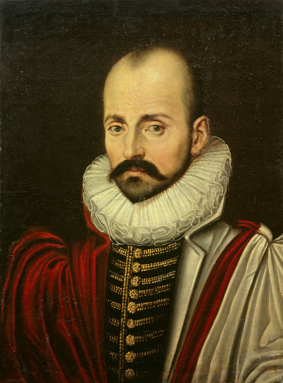 Portrait of Michel Eyquem de Montaigne by French School