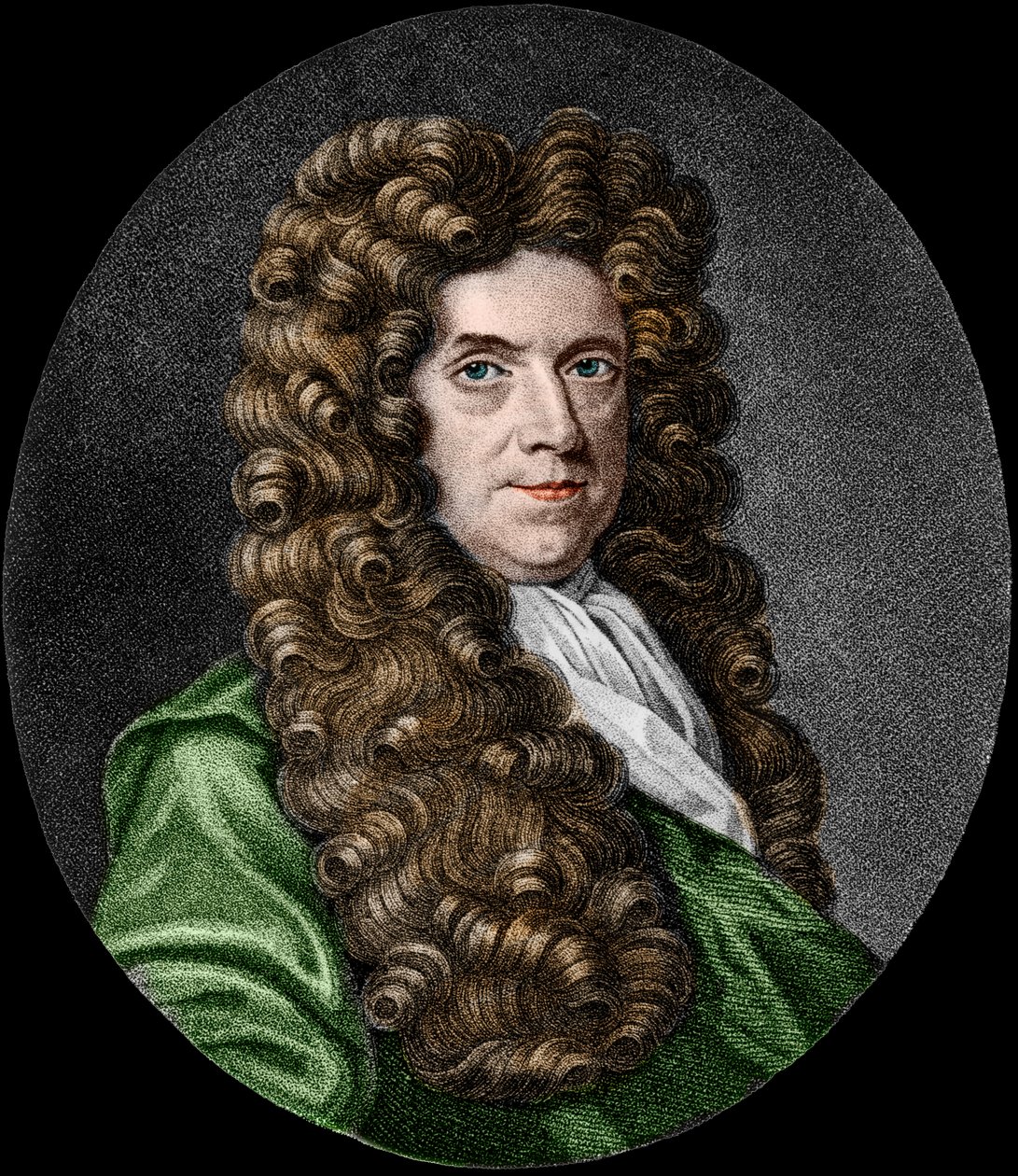 Portrait of Neremiah Grew by French School