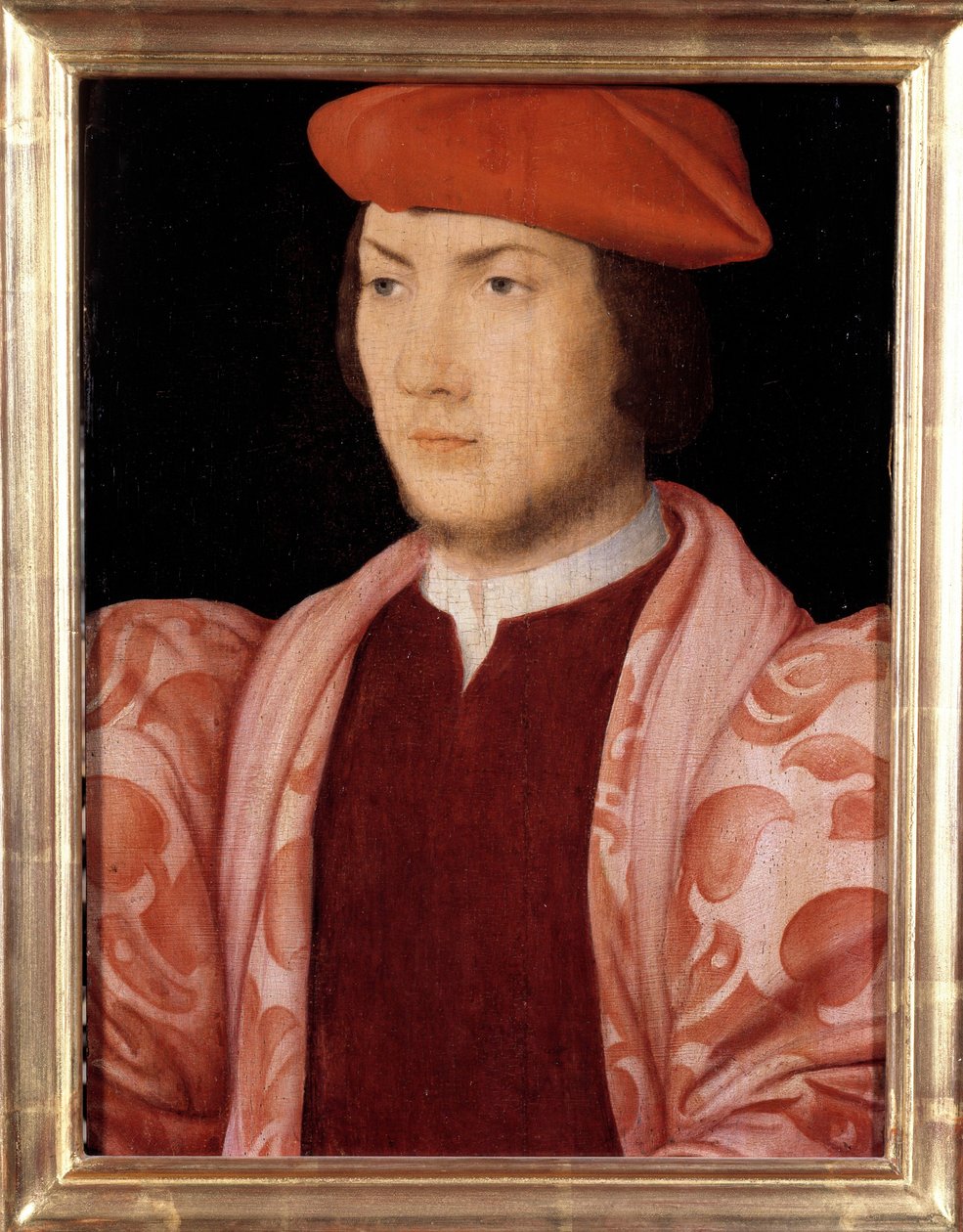 Portrait of Odet de Coligny, cardinal of Chatillon in 1534 by French School