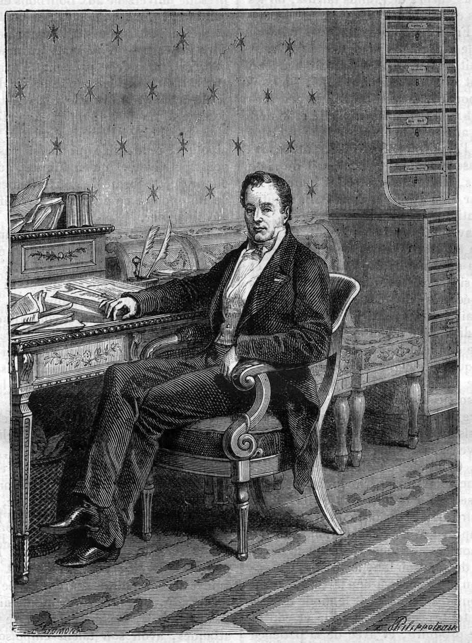 Portrait of Pierre Paul Royer-Collard (Royer Collard) by French School
