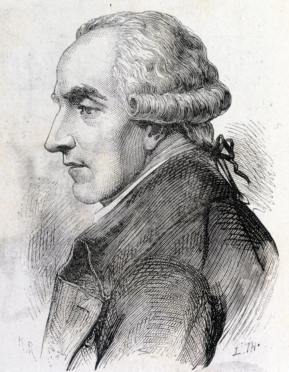 Portrait of Pierre Simon de Laplace (1747 - 1827), French astronomer, mathematician and physicist - in 