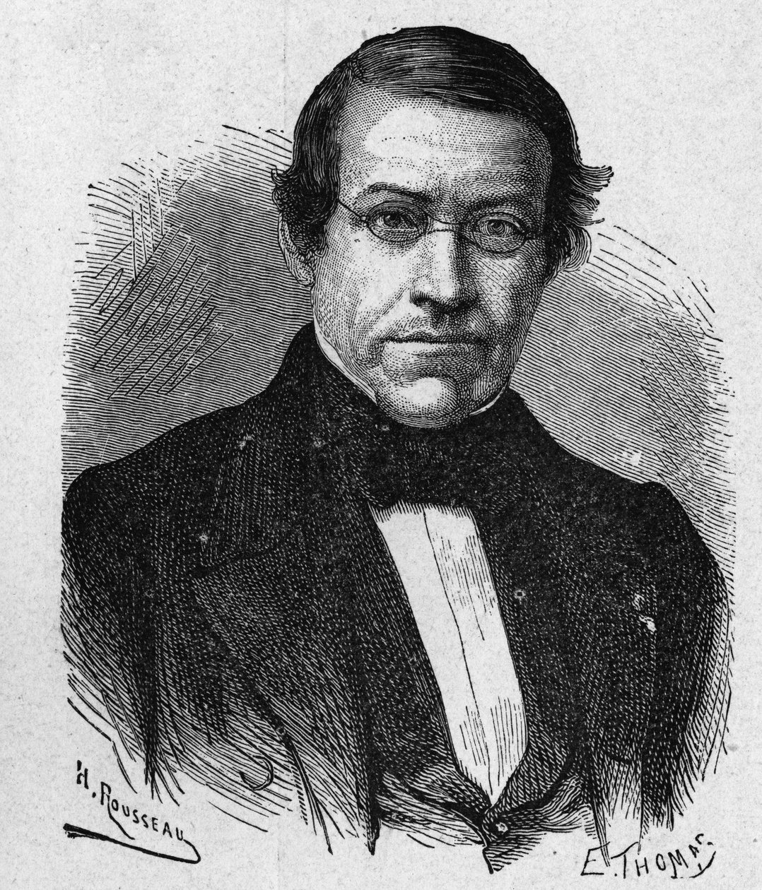Portrait of Wheatstone (1802 - 1875), Inventor in the Field of Telegraphy - in Album of Science; Illustrious Scientists; Great Discoveries 1896 by French School