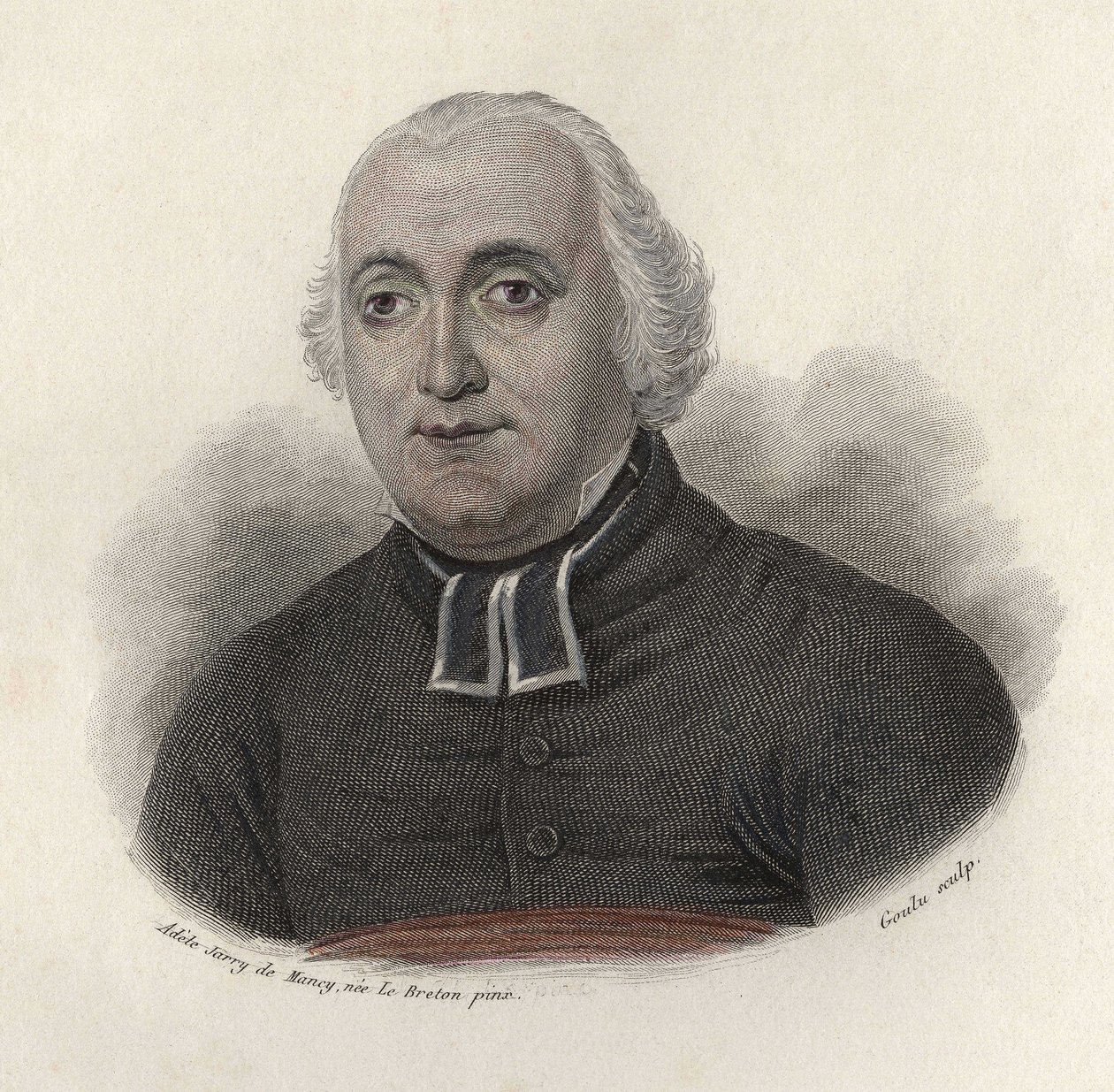 Portrait of the Abbe Carron (1760-1820), Biographer, French Moralist Writer, in 