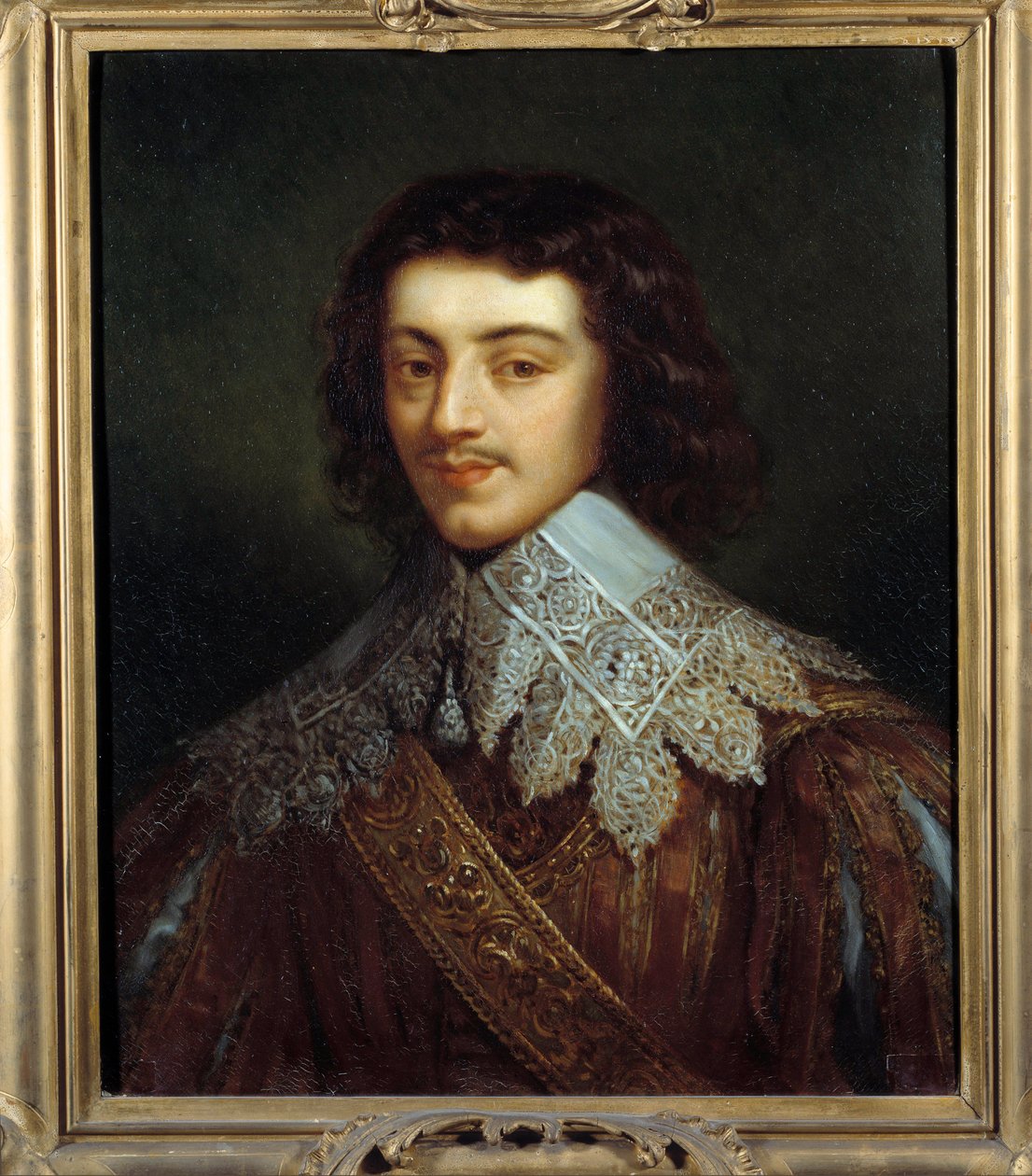 Portrait of the Marquis de Cinq Mars (Henri Coiffier de Ruze) by French School