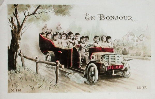 Postcard depicting 