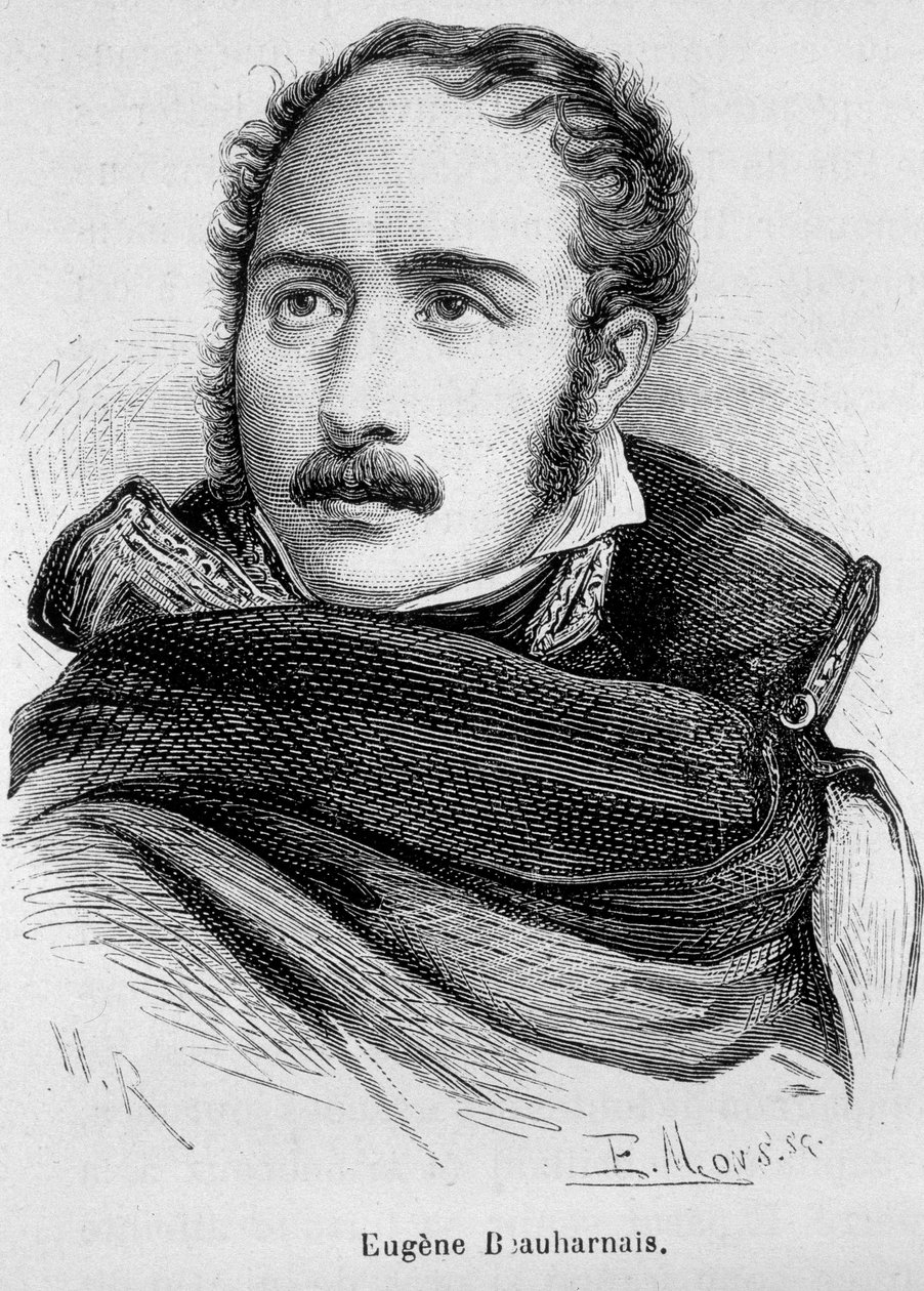 Prince Eugene Rose de Beauharnais (1781-1824, son of Alexandre de Beauharnais and Josephine) - in 