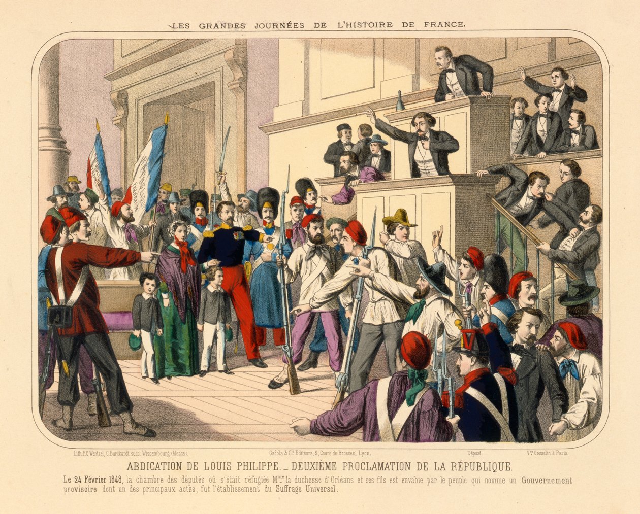 Proclamation of the Second French Republic During the February ...