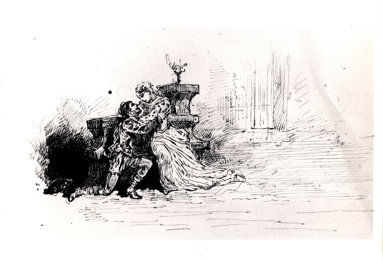 Production booklet for Ruy Blas by Victor Hugo, 1880 by French School