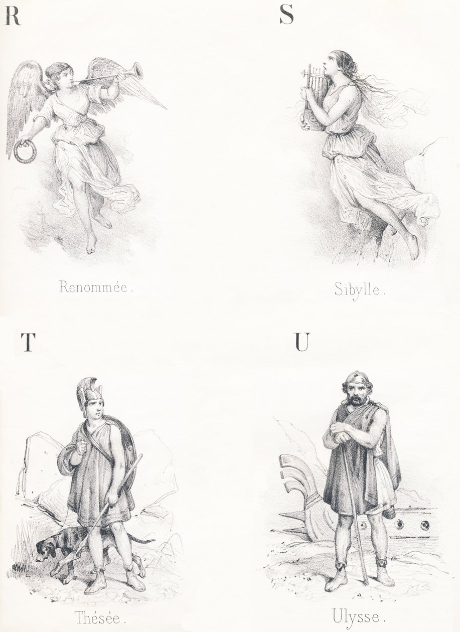Renamed, Sibyl, Theseus, Ulysses by French School