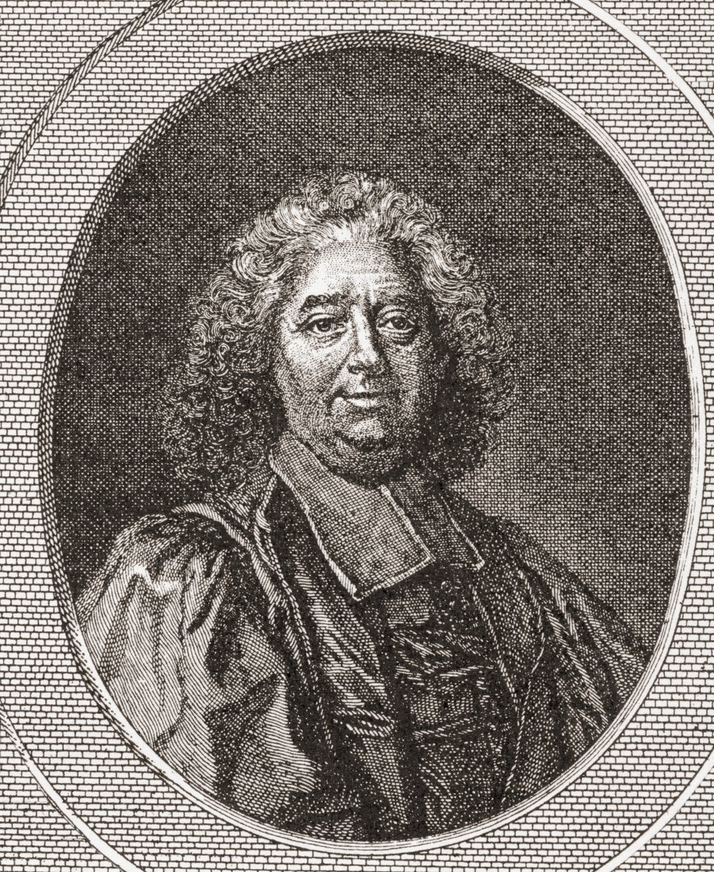 René Pucelle, 1655-1745. French Magistrate and Abbot of Saint Leonard Corbigny. From Les Heures Libres Published 1908 by French School