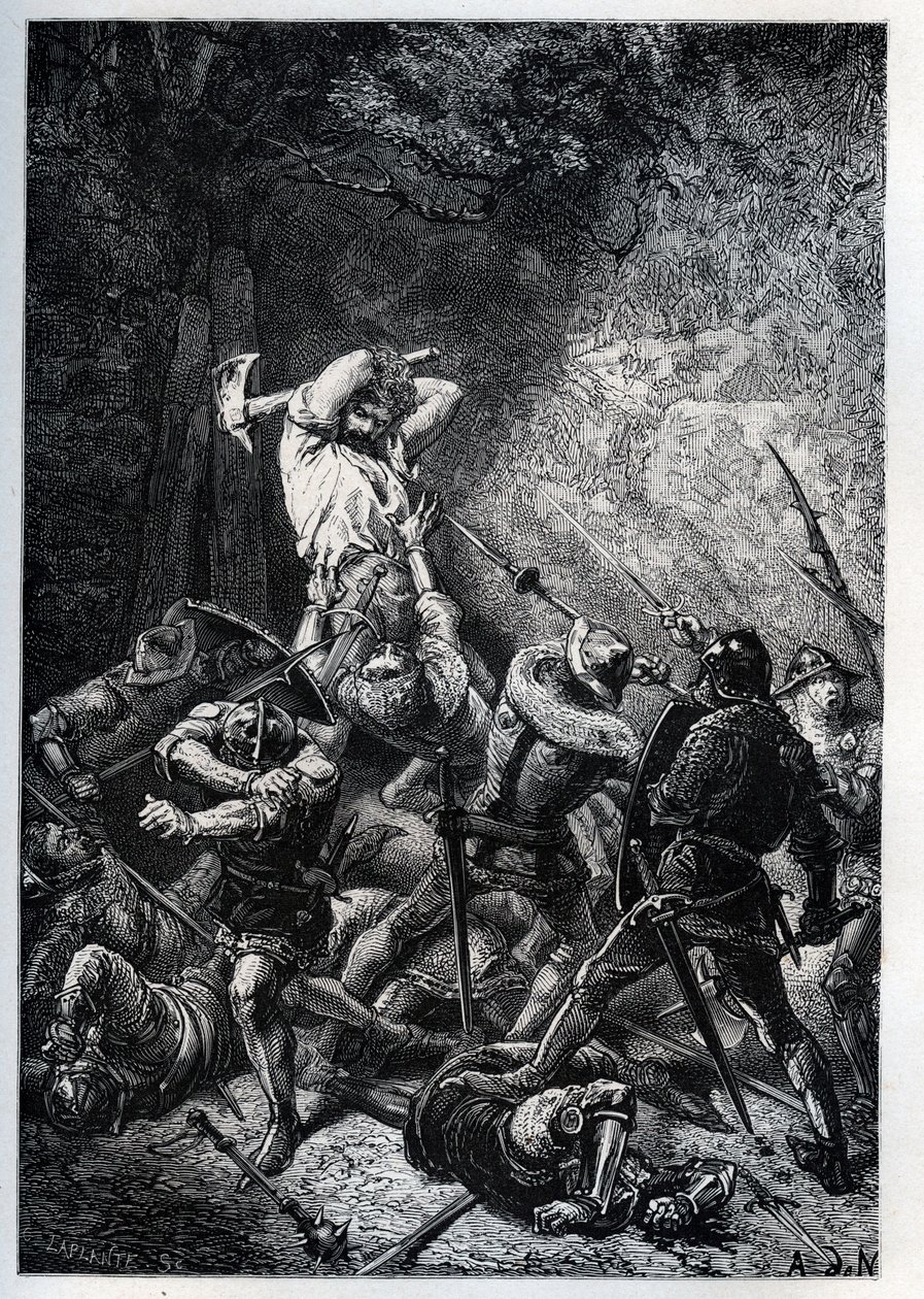 Representation of the Grand Ferre by French School