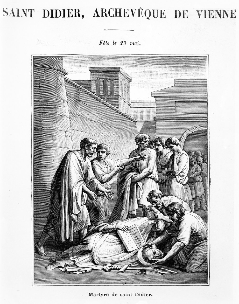 Saint Desideius, Archbishop of Vienne by French School