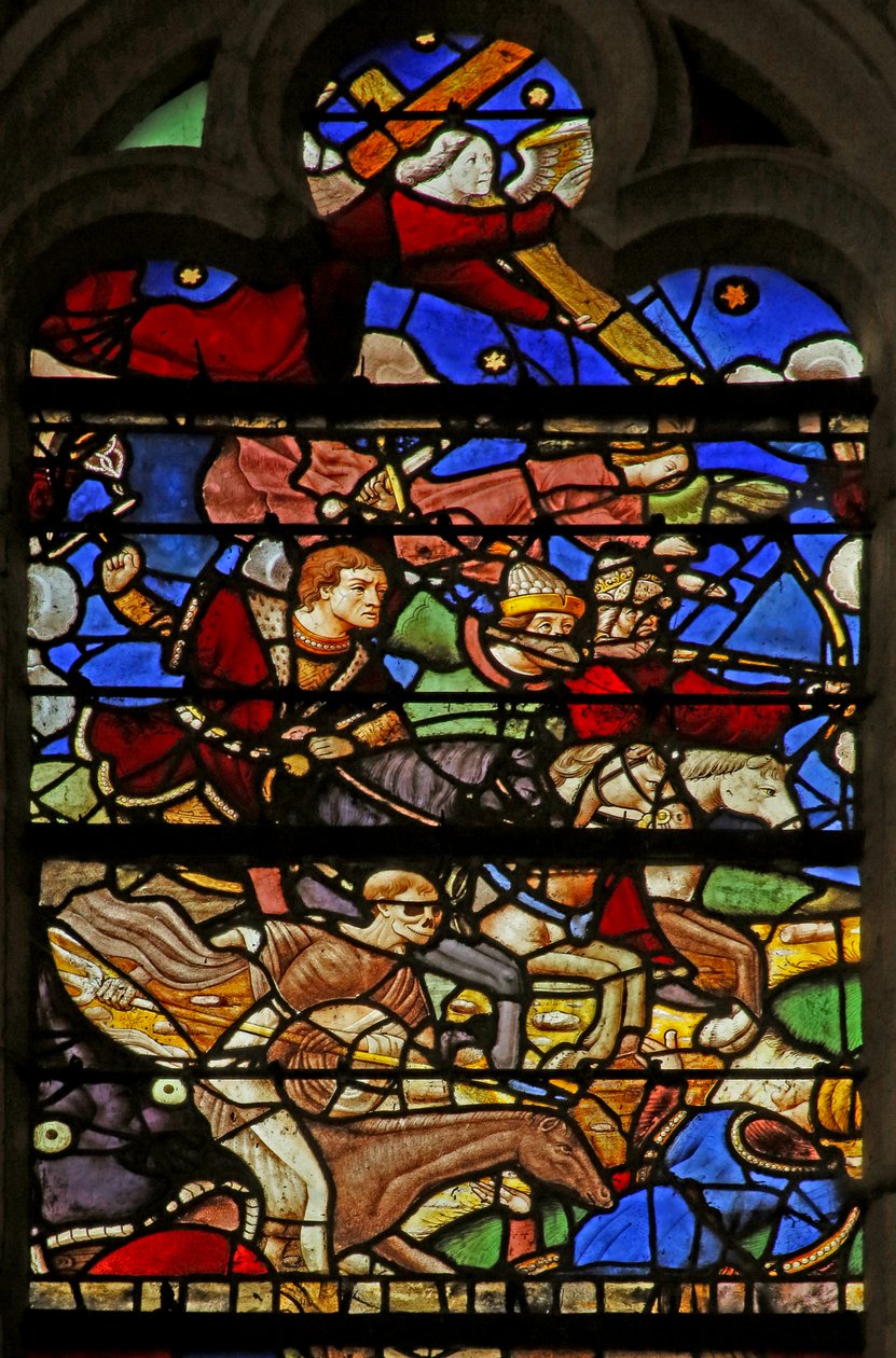Scene from the Apocalypse: The Four Horsemen of the Apocalypse by French School