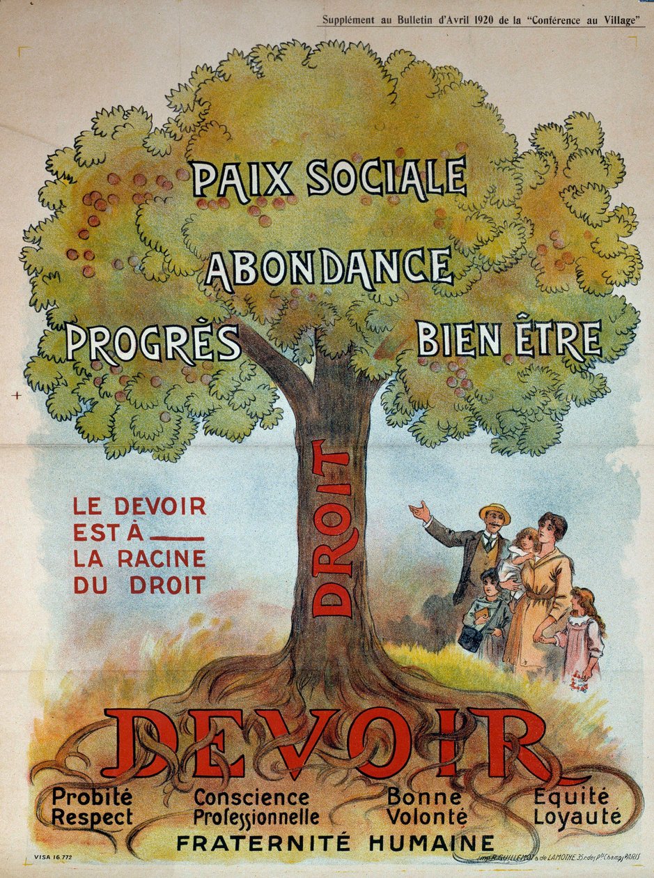 French Society of the Interwar Period by French School