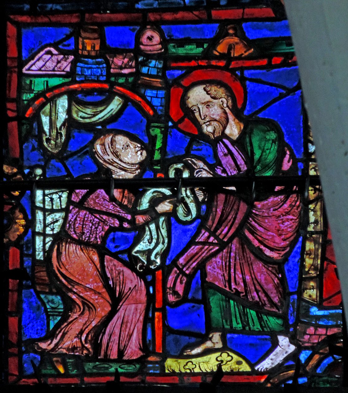 St Paul Returns Plautilla the Veil by French School