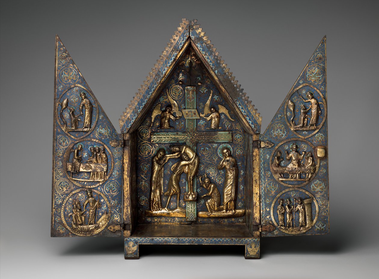 Tabernacle of Cherves, c.1220-30 by French School