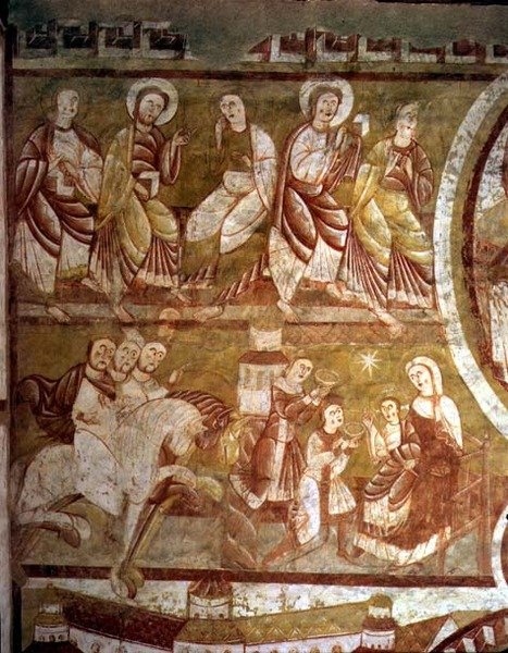 The Adoration of the Magi by French School: Fine art print
