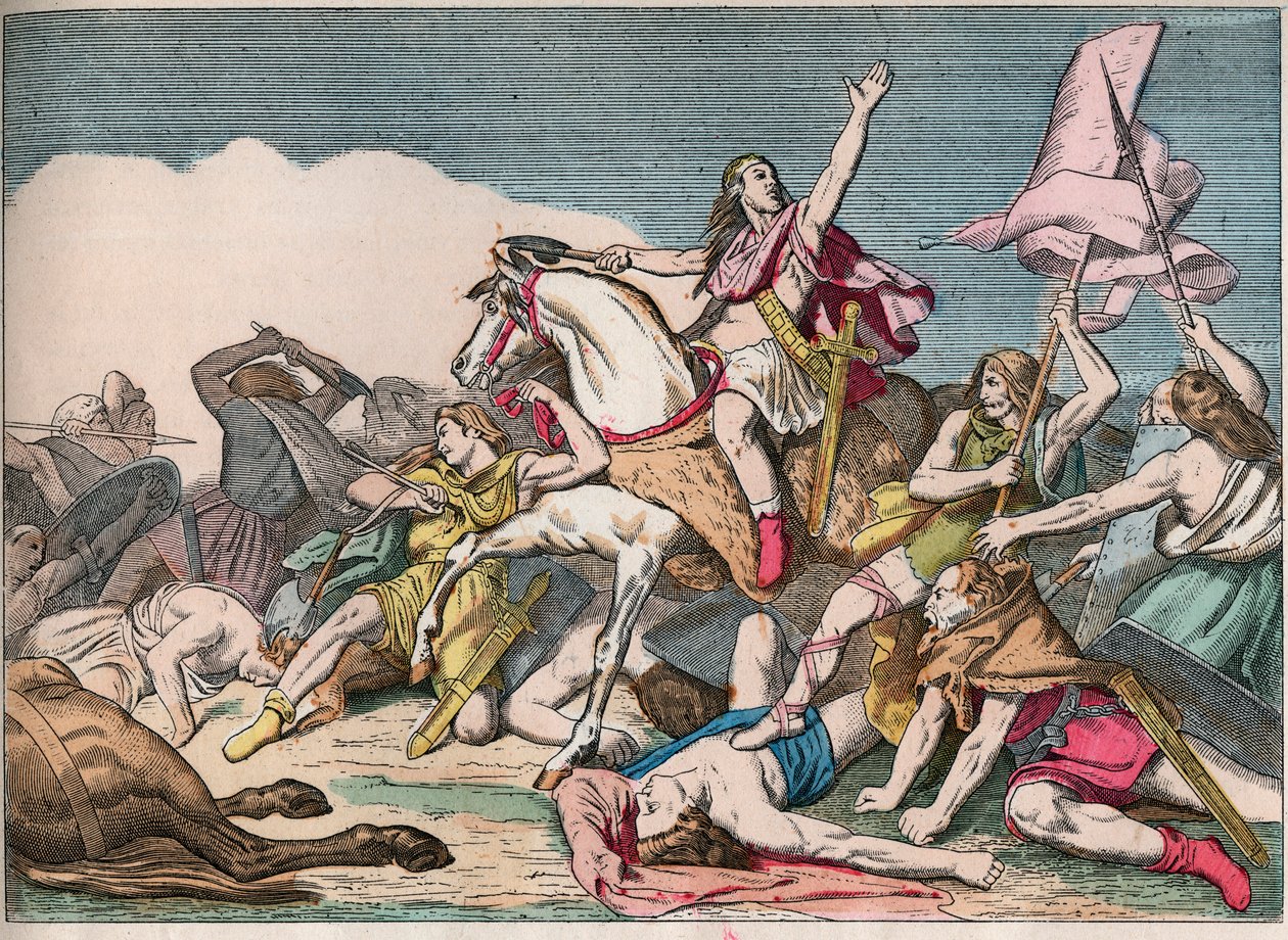 The Battle of Tolbiac, Clovis