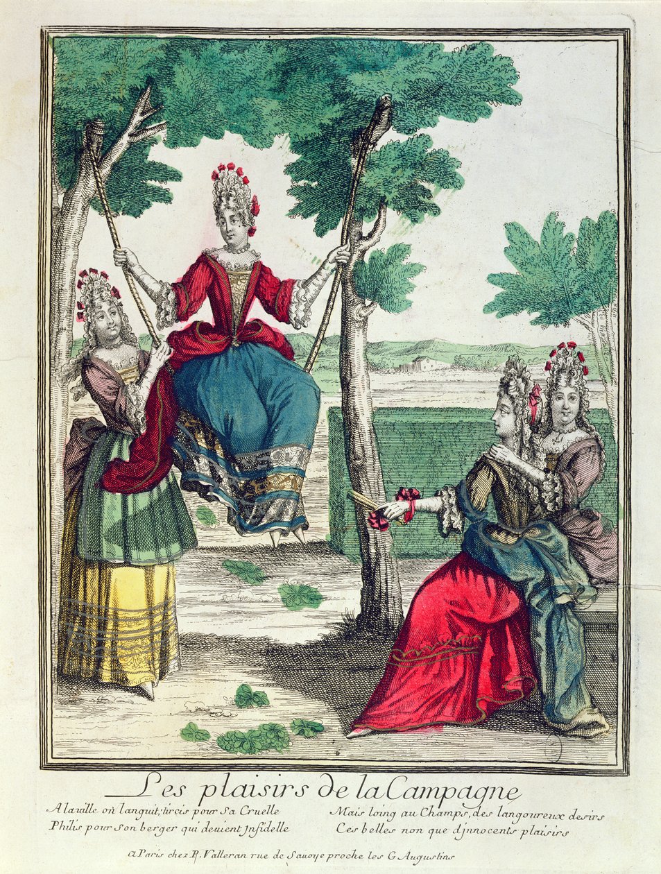 The Countrys Pleasures, 2nd half of 17th century by French School
