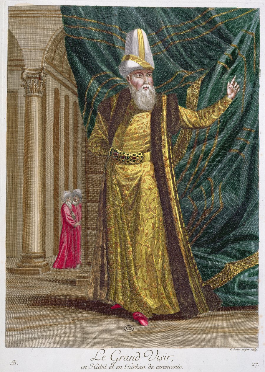 The Grand Vizier, from the Recueil d