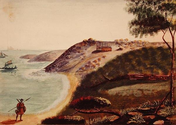 The Island of Dakar with a View of a Missionary