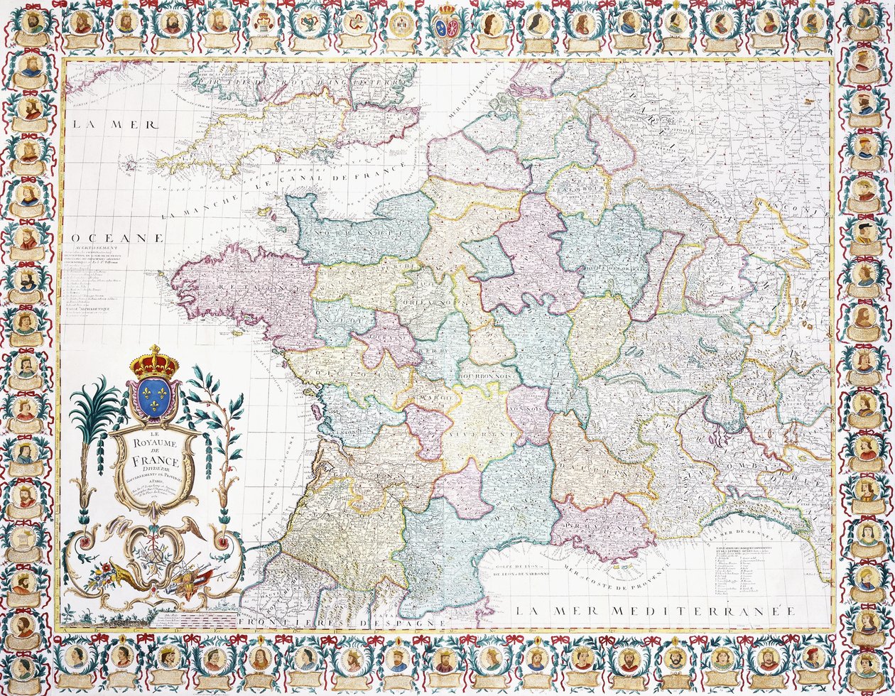 The Kingdom of France Divided into Local Governments
