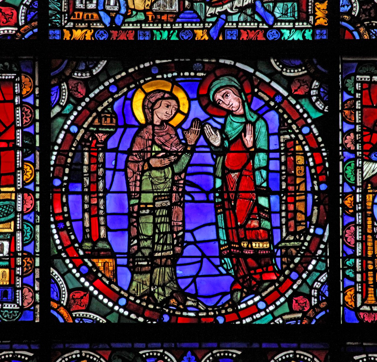 The Life of Christ: The Visitation of the Virgin Mary by French School