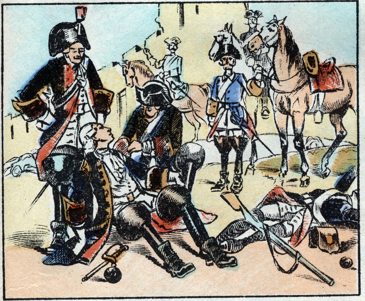 The Marquis of Montcalm by French School