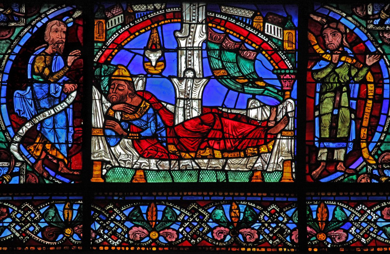 The Tree of Jesse: Nahum, Jesse, Hosea by French School