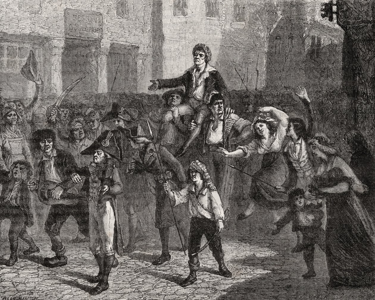 The Triumph of Marat, 24 April 1793, from 