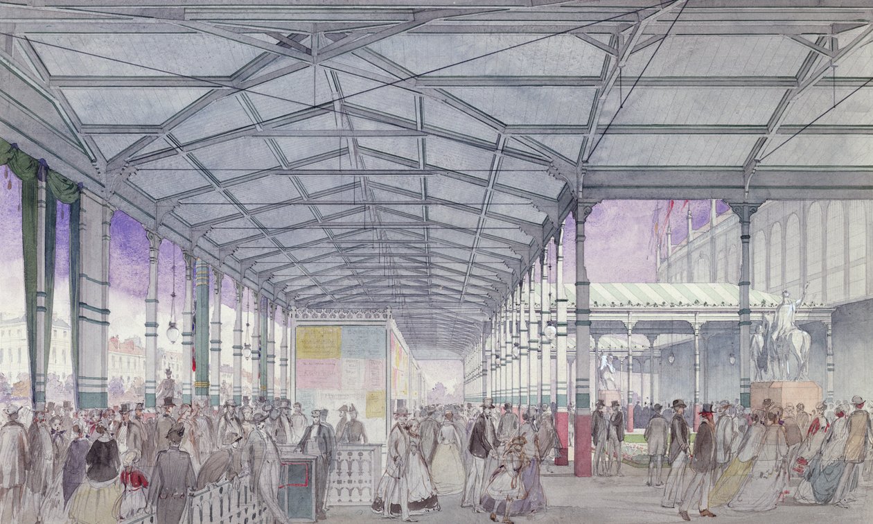 The Universal Exhibition in Paris in 1867 by French School