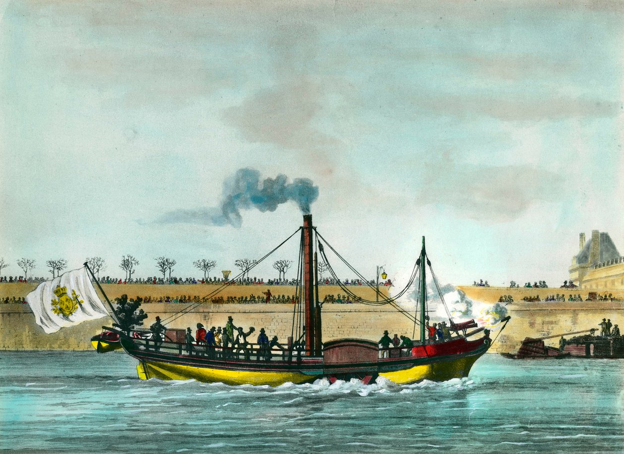The Arrival of the Steamboat 