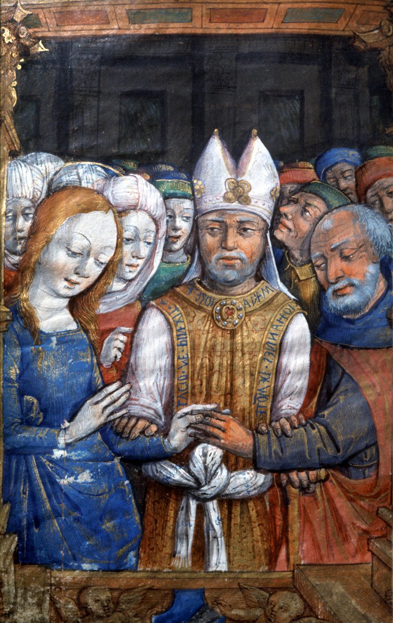 The Marriage of the Virgin Mary and Joseph by French School