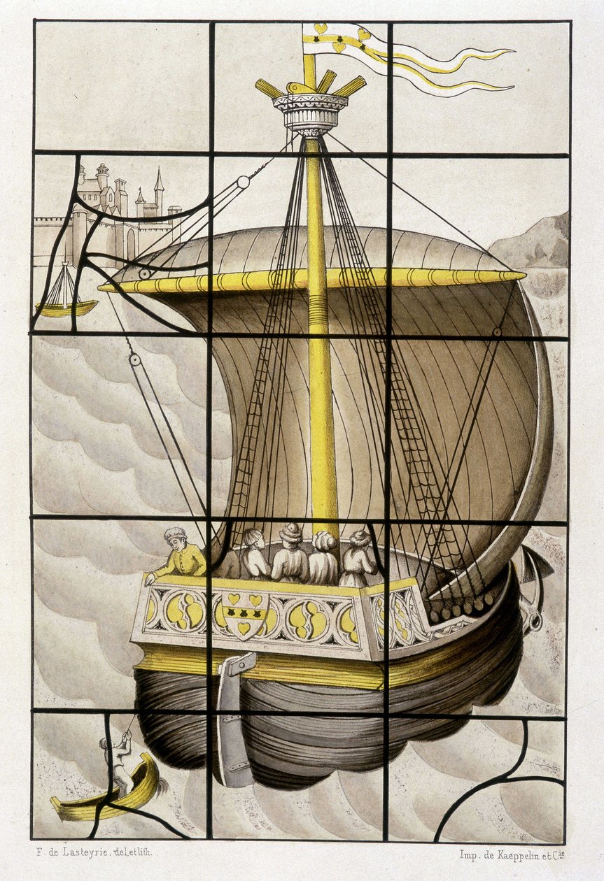 The ship of Jacques Coeur by French School