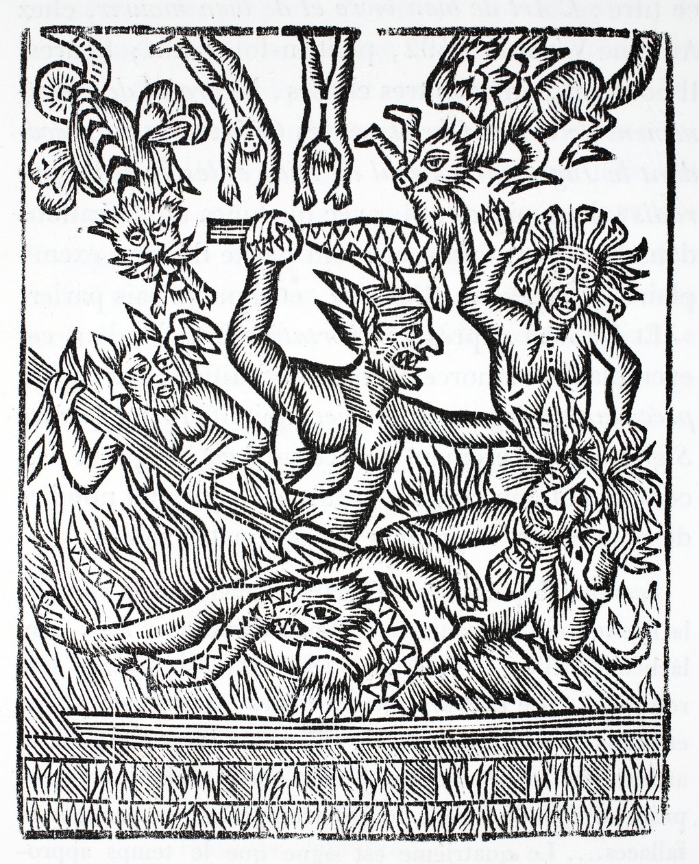 The Treatment of the Soul by Demons, Suffering and Exasperated by French School