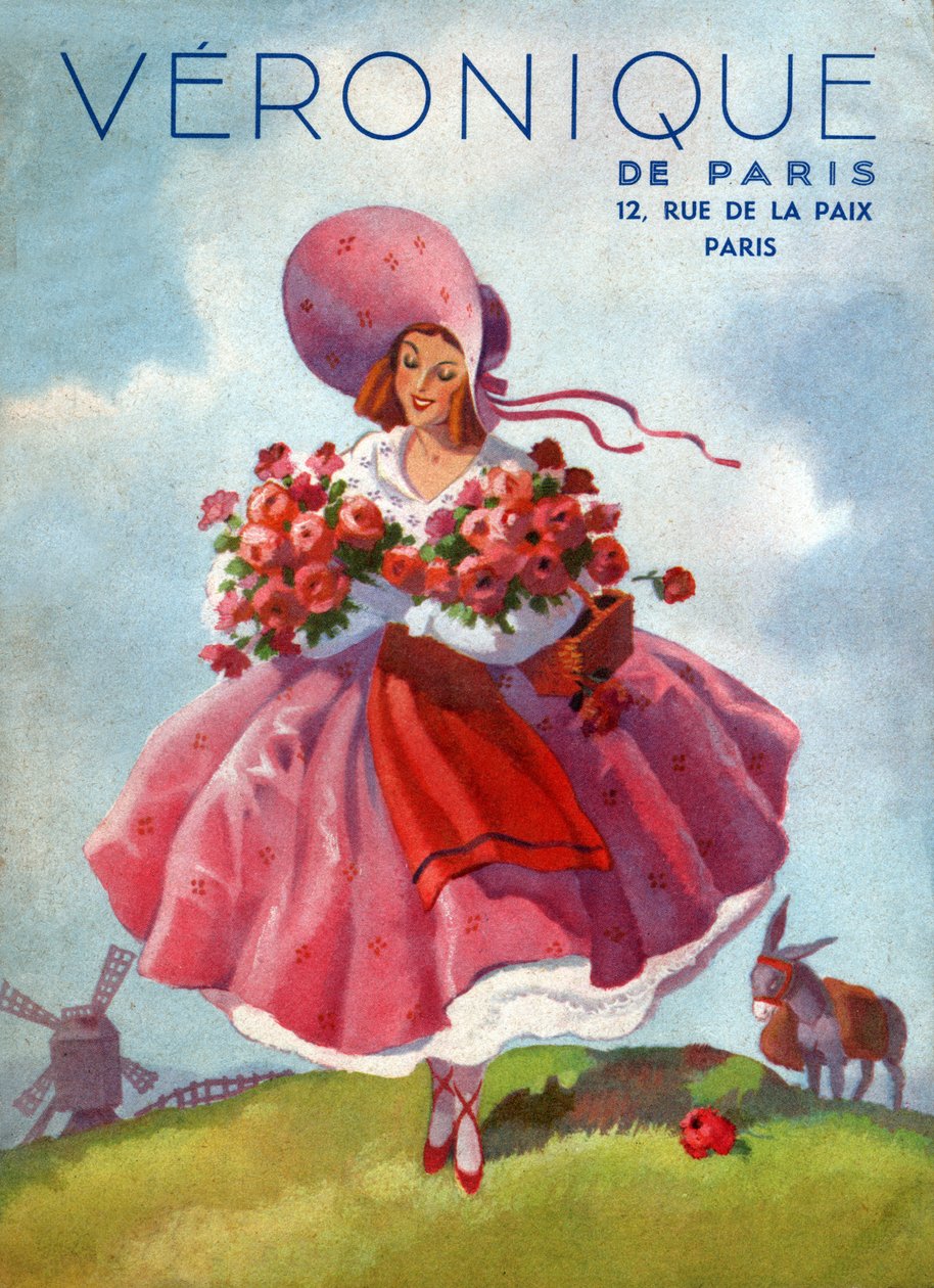 Veronique dresses by French School
