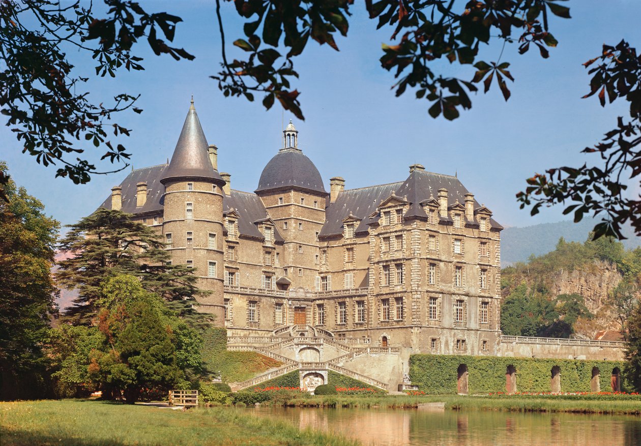 View of the Chateau de Vizille, built for the Constable of Lesdiguieres in 1611-19 by French School