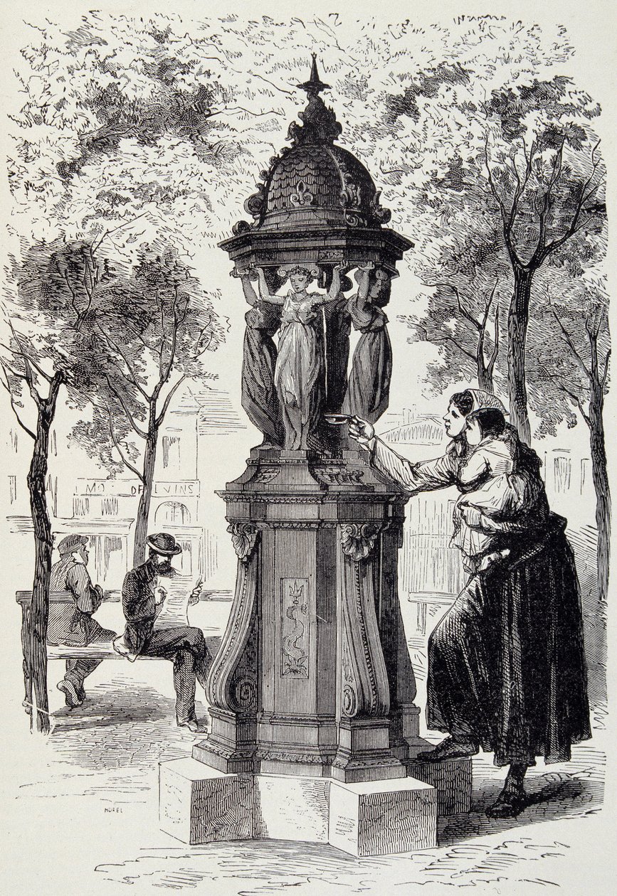 Wallace Fountain by French School