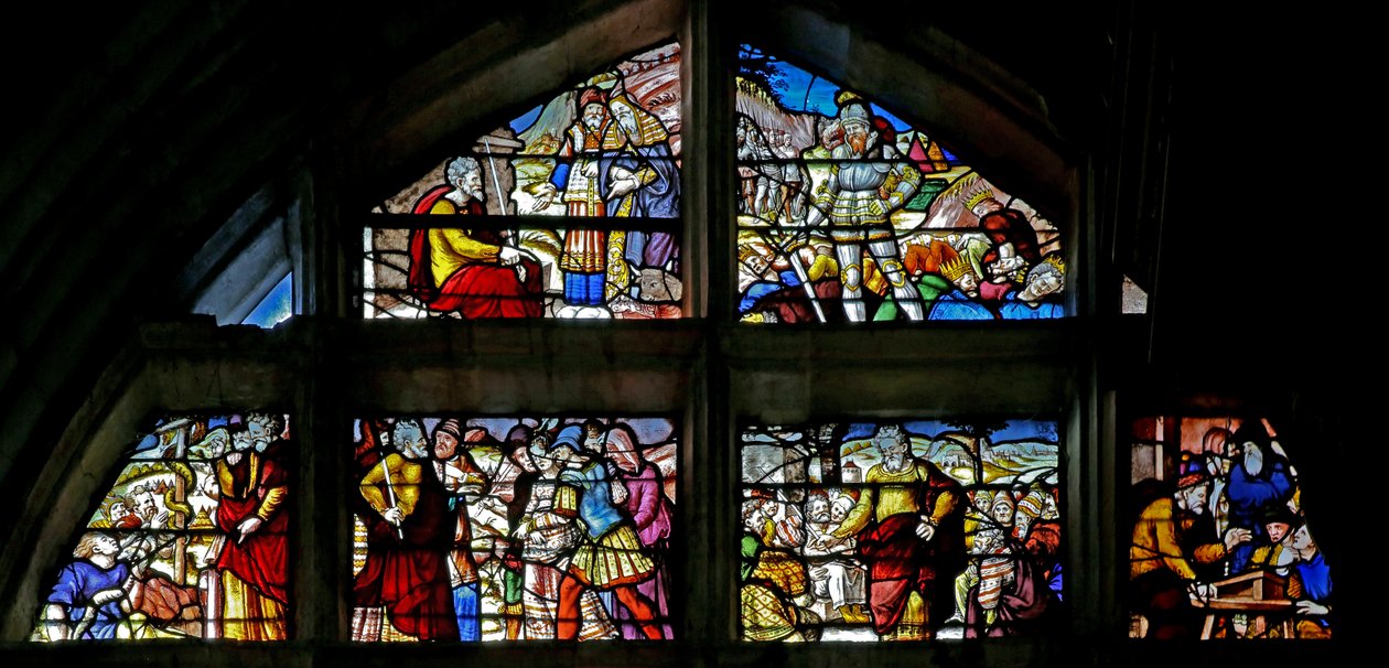 Old Testament Scenes by French School