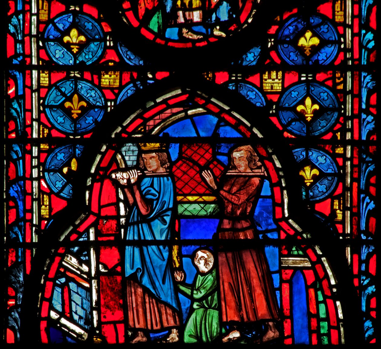 St Louis and Robert d