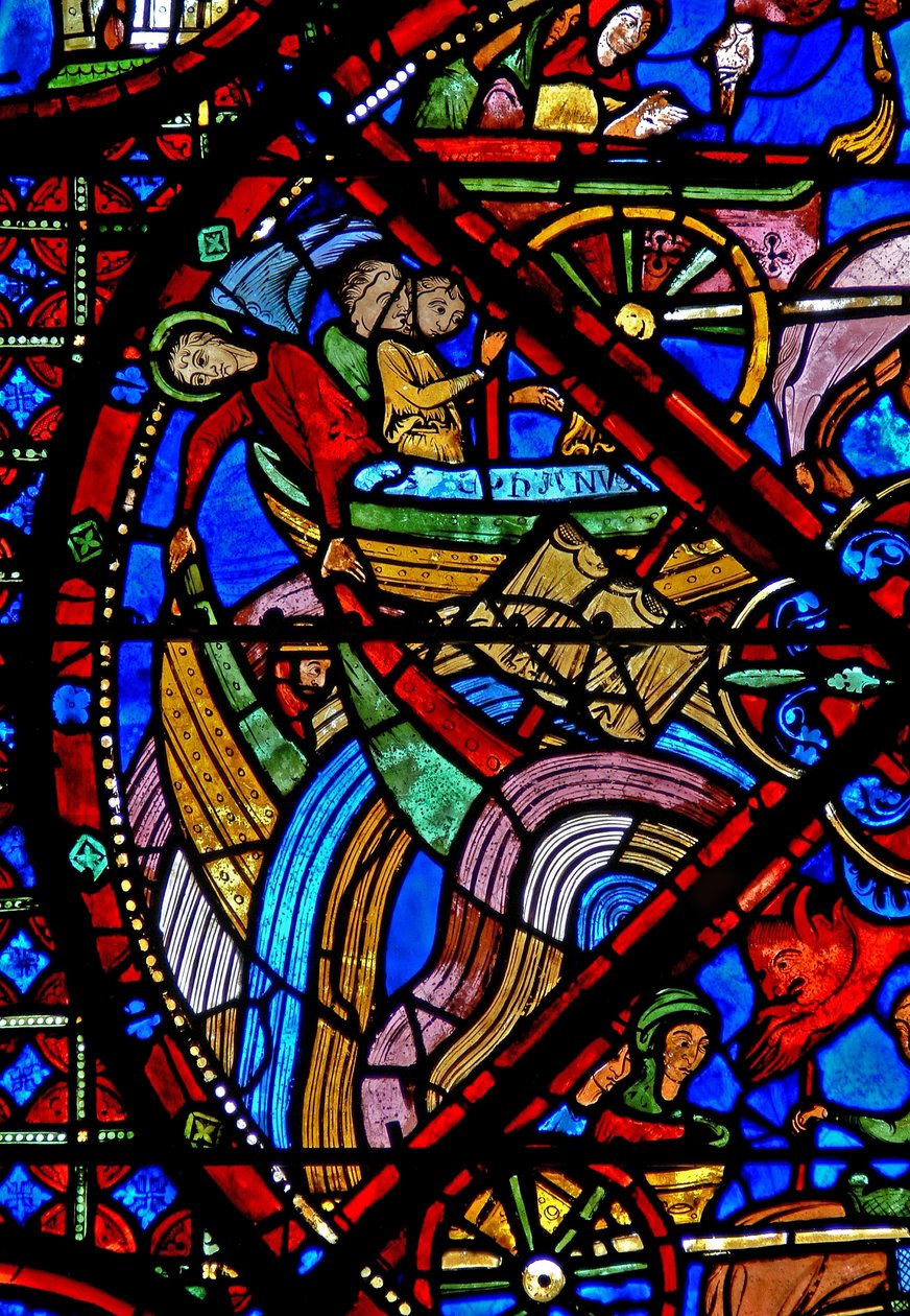 Window depicting the story of St Stephen's relics: Despite the efforts ...