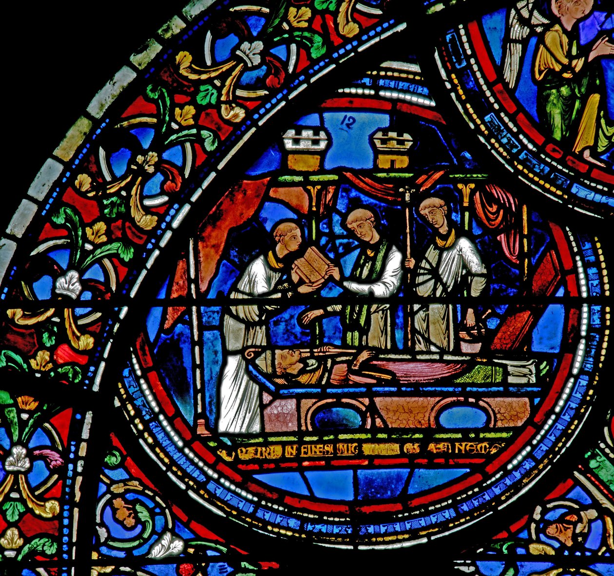 Burial of St Thomas Becket by French School